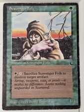 Scavenger Folk - (MP) The Dark - Magic the Gathering MTG