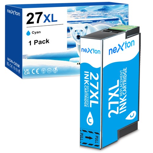 10x Patronen für 27XL WF 3620 3640 7110 7210 7610 7615 7620 7710 7715 7720 - Bild 3 von 6