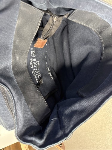 Langly Alpha Rucksack MK 2 Camera Backpack Waxed Canvas Black - Picture 13 of 17