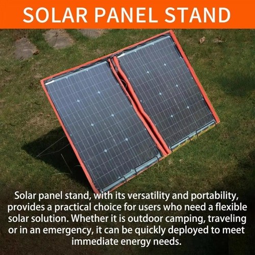 Solar Panel Stand Steel Panel Mobile Rack Solar Panel Support Bracket O2S74052 - Picture 3 of 6
