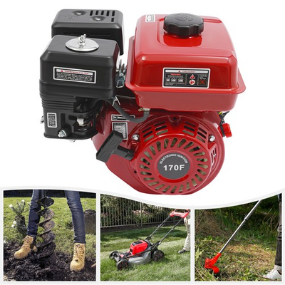 #ad #ad Pull Start Multi Purpose Engines Single Cylinder 4 Stroke 7.5HP Gasoline Engine $87.75