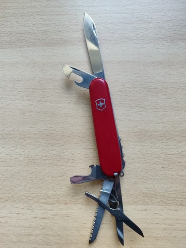 Victorinox Taschenmesser - Rot 91 mm gebraucht - Bild 2 von 3