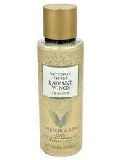 VICTORIA'S SECRET RADIANT WINGS SHIMMER FRAGRANCE BODY MIST SPRAY SPLASH 8.4 oz