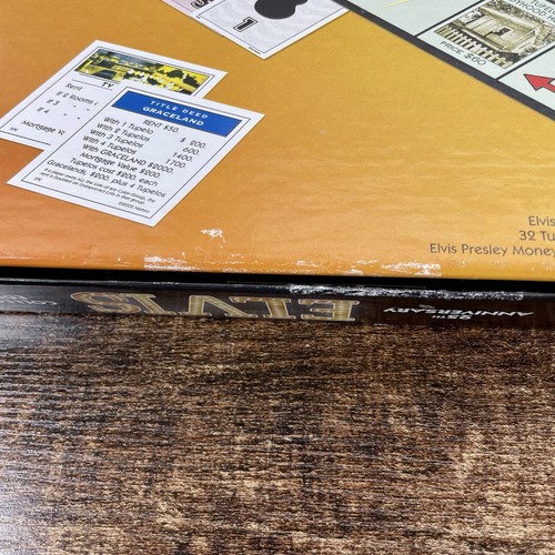 Monopoly Elvis 25th Anniversary Collector's Edition BoardGame 2002 100% Complete - Picture 8 of 13