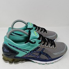 Asics Gel Kinsei 6 Running Shoes Women’s Size 7 T692N Teal Blue Gray