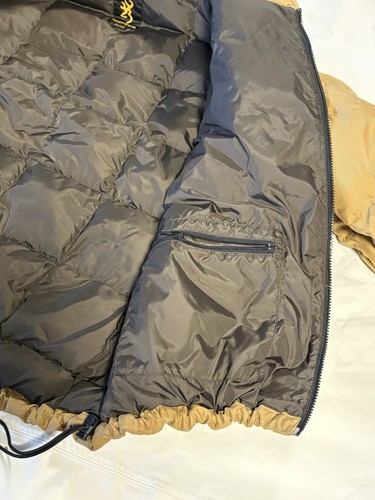 Men’s Browning Goose Down Puffer Jacket Full Zip Size 2XL *READ* - Picture 5 of 12