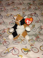 TY Beanie Baby CHIP the Calico Cat