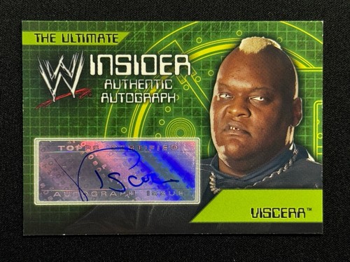 2006 Topps WWE Insider Viscera Auto authentisches Autogramm - Bild 6 von 15
