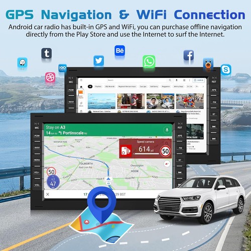 4+64GB Android 15 Autoradio Carpaly GPS NAVI Für VW Polo Golf 4 Passat B5 T5 9N - Bild 12 von 15