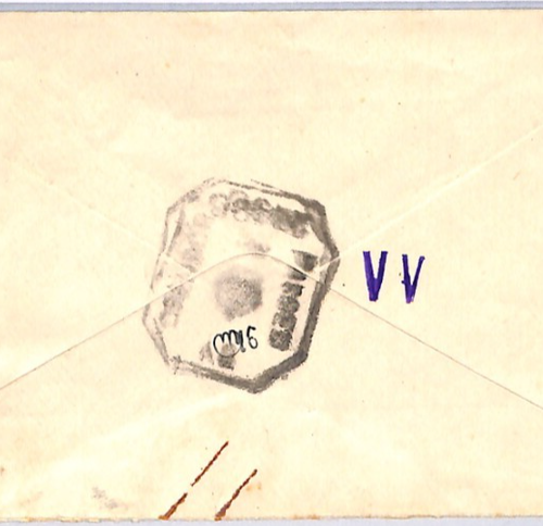 ST HELENA KGVI WW2 Cover RARE*CENSOR* Non-Philatelic WARTIME THOS COOK MAIL XW35 - Picture 5 of 10