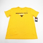Minnesota State Mavericks Nike Dri-Fit Short Sleeve Shirt Men's Gold New