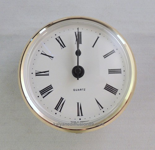 Movimento Quarzo Ø Incasso 55 MM Ø Esterno 103 MM Di Pendolo + LR 1 - Picture 1 of 2