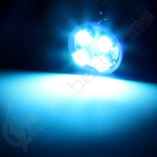 5pcs 12V 3528 4SMD T10 LED Clear 822072AC Cab Marker Top Light + Wring pack - Picture 6 of 9