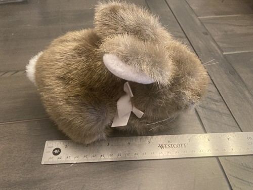 VINTAGE Applause SHERLOCK THE BROWN BUNNY RABBIT 8" Plush STUFFED ANIMAL 1987 - Picture 7 of 7