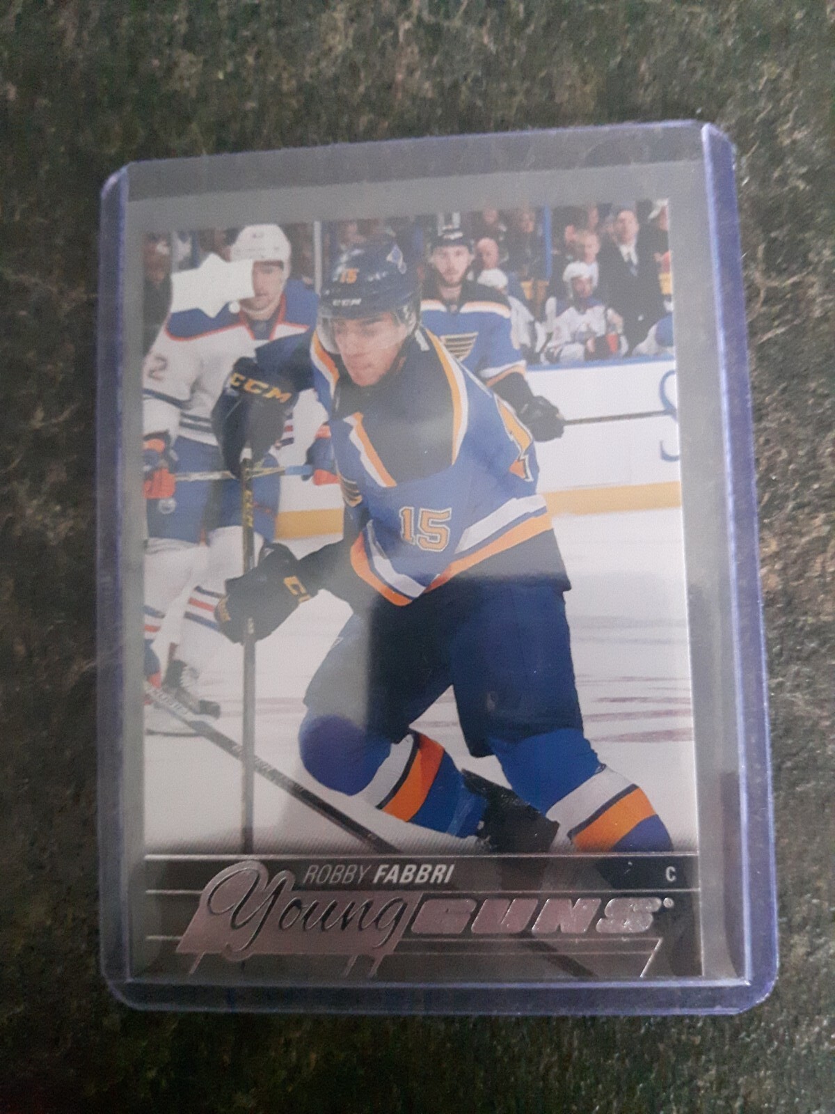 2015-16 Upper Deck Series 1 Young Guns Robby Fabbri YG RC Card# 229
