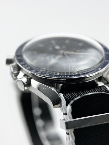 Omega Speedmaster MOD Stainless Steel Manual Wind 40mm Black Dial Original Strap - Picture 5 of 9