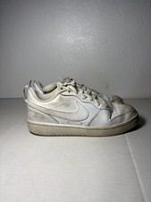 Nike Court Borough Low White Size 5.5 Y Sneakers BQ5448-100 Youth
