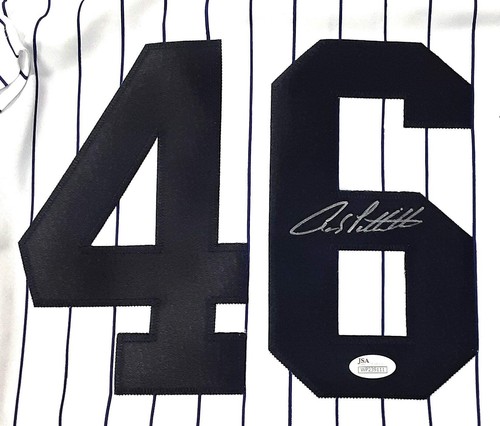 Andy Pettitte Authentic Signed Pro Style Jersey Autographed JSA R1 - Picture 3 of 5