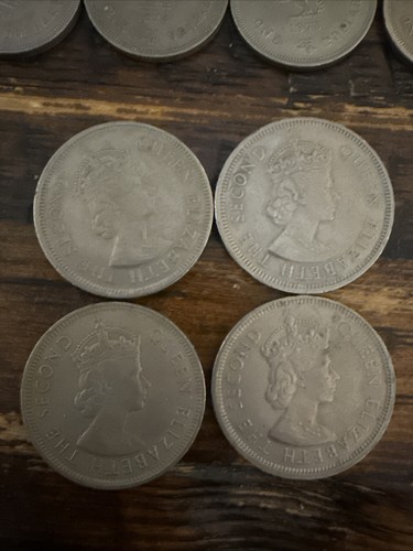 HONG KONG / CHINA 1972 78 79 80 90 1 DOLLAR COINS, CIRCULATED GROUP LOT Of 19 - Picture 3 of 12