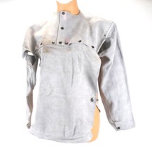 US Military Leather Cape/Sleeve Bib NSN: 8415-00-261-6437 (USED) sz Medium