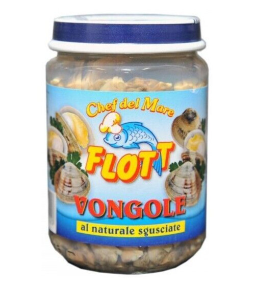 Venusmuscheln Geschält Al Naturale Im Glas Für Spaghetti Alle 130g FLOTT