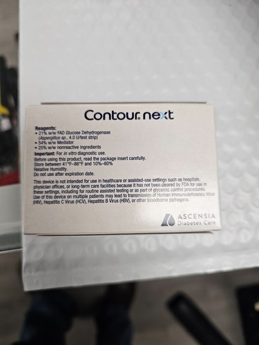 Contour Next 70ct Diabetic Test Strips Expires 08/30/2026 to 11/31/2026 - Picture 2 of 3