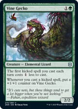 x4 Vine Gecko U MTG Zendikar Rising M/NM, English