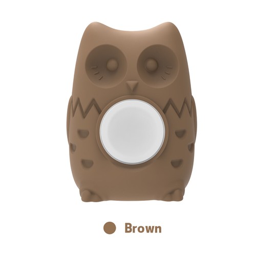 For Samsung Galaxy Watch5Pro 5 Owl Silicone Stand Watch Charging Base Holder - Photo 5 sur 14