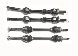 Set-of-Front-amp-Rear-Axles-2000-2002-Kawasaki-Mule-2510-4x4-UTV