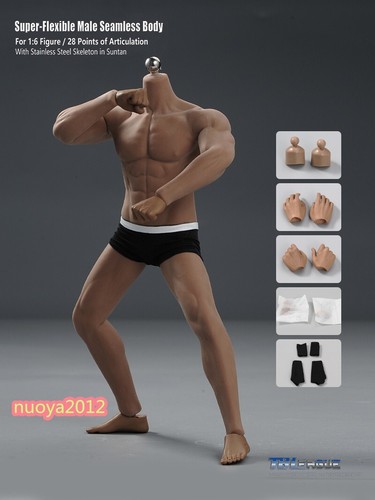 TBLeague PL2016-M33 1/6th Phicen Male Super Strong Seamless Stainless Steel Body - Picture 15 of 16