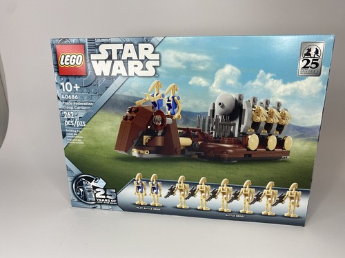 LEGO 40686 Star Wars Trade Federation Troop Carrier New In Sealed Box - Picture 2 of 3