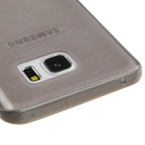 Transparent Smoke Glittering Soft Candy Case Skin Cover for Galaxy S6 Edge Plus - Picture 3 of 4
