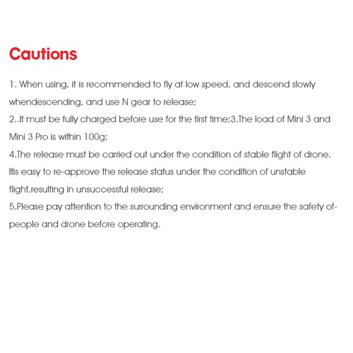 Suitable for DJI mini3/3Pro thrower drone ultra long range airdrop accessories - Bild 14 von 16