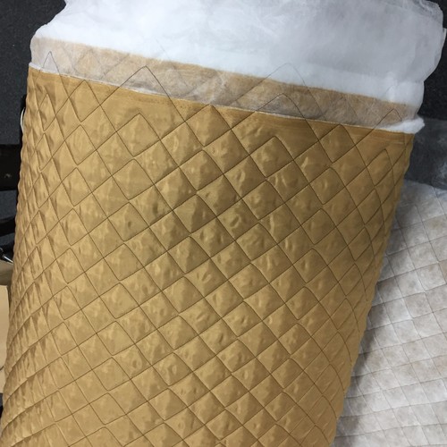 quilted viscose lining
