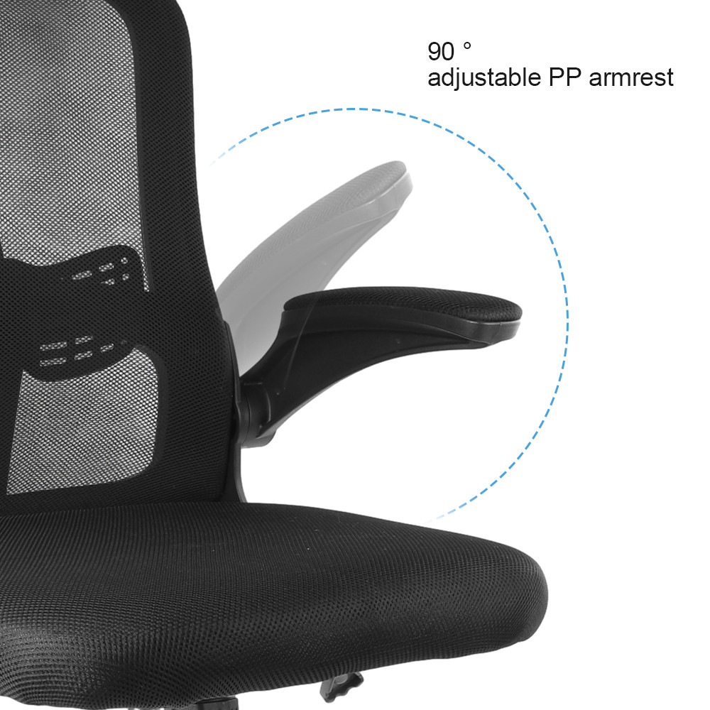 Bürostuhl ergonomisch 150kg Drehstuhl Chefsessel Schreibtischstuhl Schwarz 90 