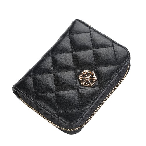 Women's Wallet Pu Leather Short Coin Purse Clutch Bag Multi-Cards Holder Zipper - Bild 15 von 47