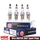 4Pcs NGK BKR7EIX 2667 Iridium IX Spark Plugs Brand New