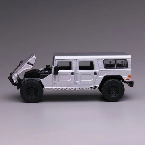596 Model 1:64 GMC Hummer H1 SUV Model Car Diecast Gift Limited Edition - Picture 4 of 12