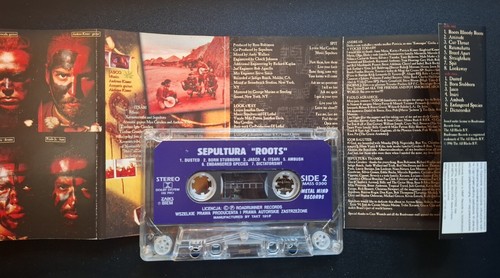 Sepultura – Roots 1996 MC Tape - Obituary, Soulfly, Deicide - RARE RELEASE - Picture 2 of 3