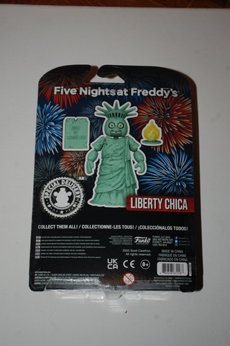 Liberty Chica Walmart Exclusive-Five Nights at Freddy's-MOC Funko - Picture 2 of 2