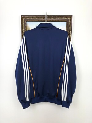Vintage 90's Adidas Real Madrid Football Jacket Train Soccer