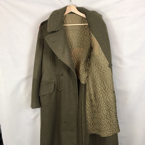 Vintage Wool Great Coat Army Canada 1952 Korean War Era PPCLI Size L/XL - Picture 9 of 19