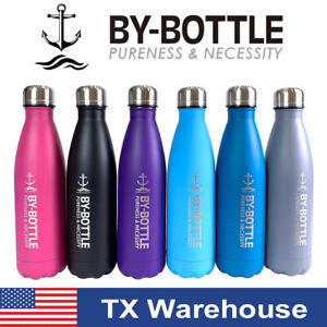 BPA Free 500ML Vacuum Insulated Stainless Steel Water Bottle Double Walled 17oz