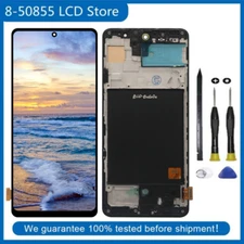 For Samsung Galaxy A51 2019 A515 Display LCD Touch Screen Digitizer Frame Tools