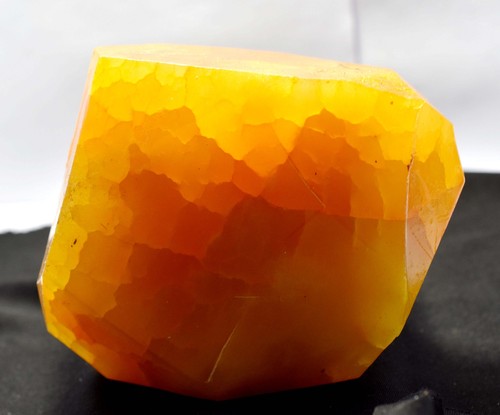 3066.75 Ct NATURAL Sapphire HUGE ROUGH Earth Mined CERTIFIED Yellow Gemstone - Picture 9 of 16