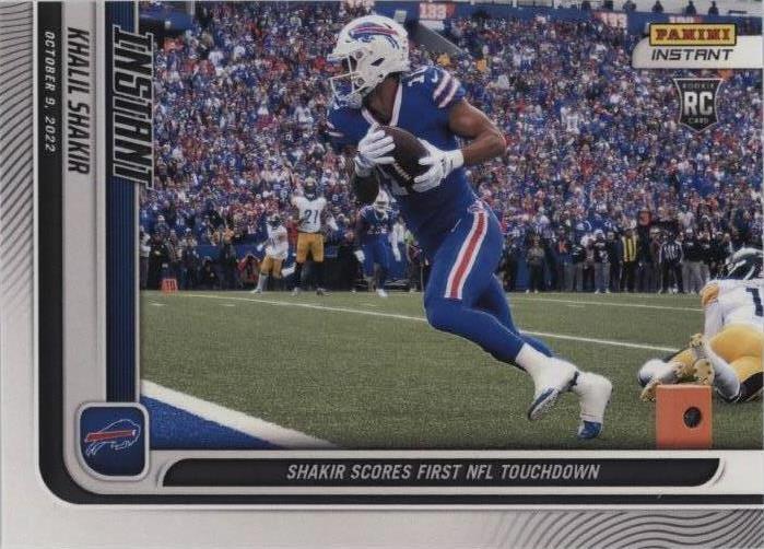 2022 Panini Instant NFL Khalil Shakir #48 - 1 of 2