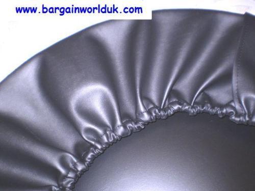 JIMNY OR VITARA SUZUKI Semi Rigid Plastic hard wheel cover spare tyre BLACK NEW - Picture 5 of 5