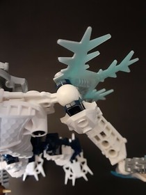 lego bionicle glatorian gelu 8988 complete ice kopaka
