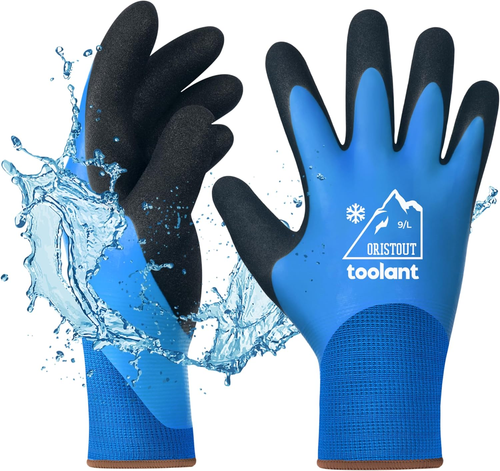 Guantes de trabajo de invierno para hombres y mujeres - Imagen 10 de 12