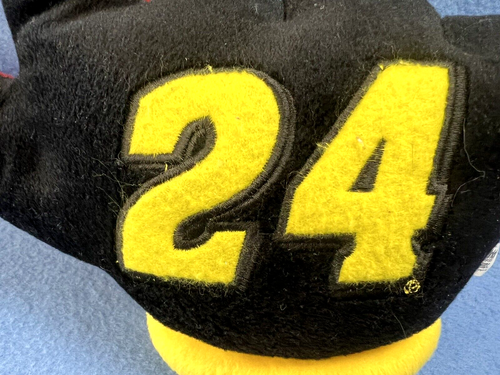 2009 Jeff Gordon Hendrick Motorsports 24 Overstuffed Plush Fan Hand Souvenir GUC - Picture 3 of 7